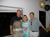 Mark Groog, Julie Smerdon and husband 